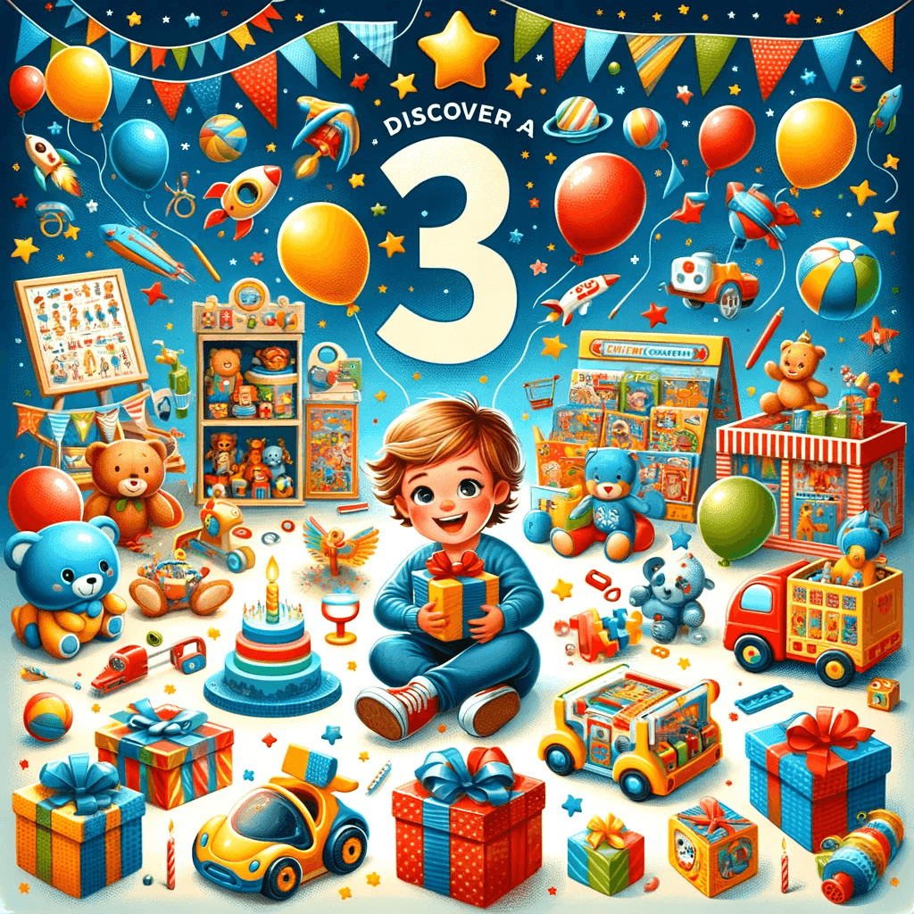 Lahja 3 vuotiaalle pojalle