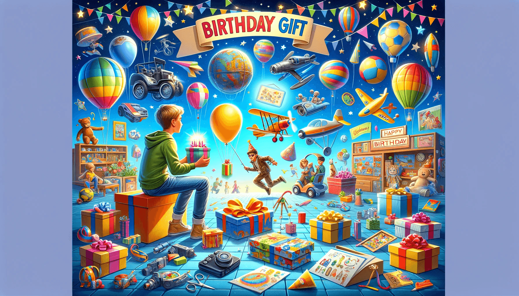 Syntymäpäivälahja pojalle