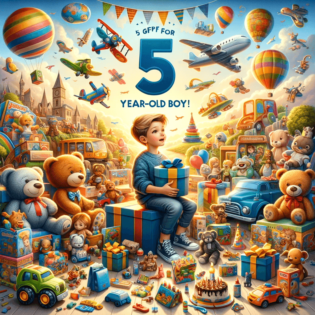 Lahja 5 vuotiaalle pojalle