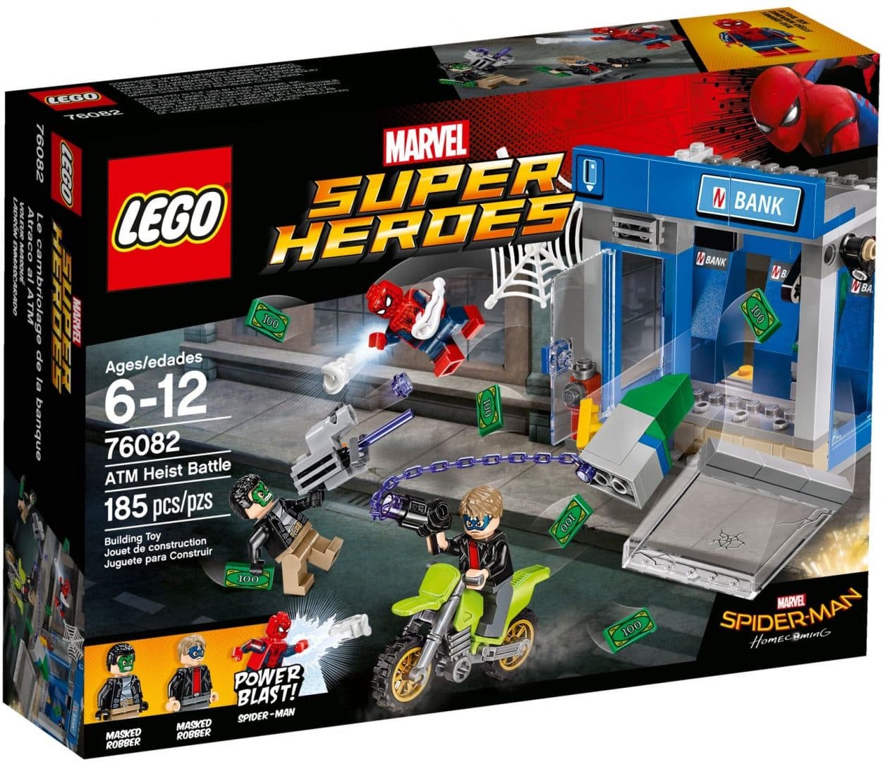 LEGO Super Heroes 76082 Pankkiautomaattiryöstötaistelu