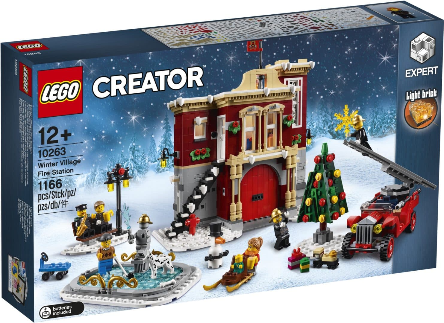 LEGO Creator 10263 Talvisen Kylän Paloasema
