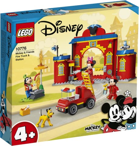 LEGO Mickey and Friends 10776 Mikin ja Ystävien Paloasema ja Paloauto
