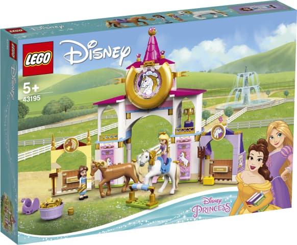 LEGO Disney Princess 43195 Bellen ja Tähkäpään Kuninkaallinen Talli