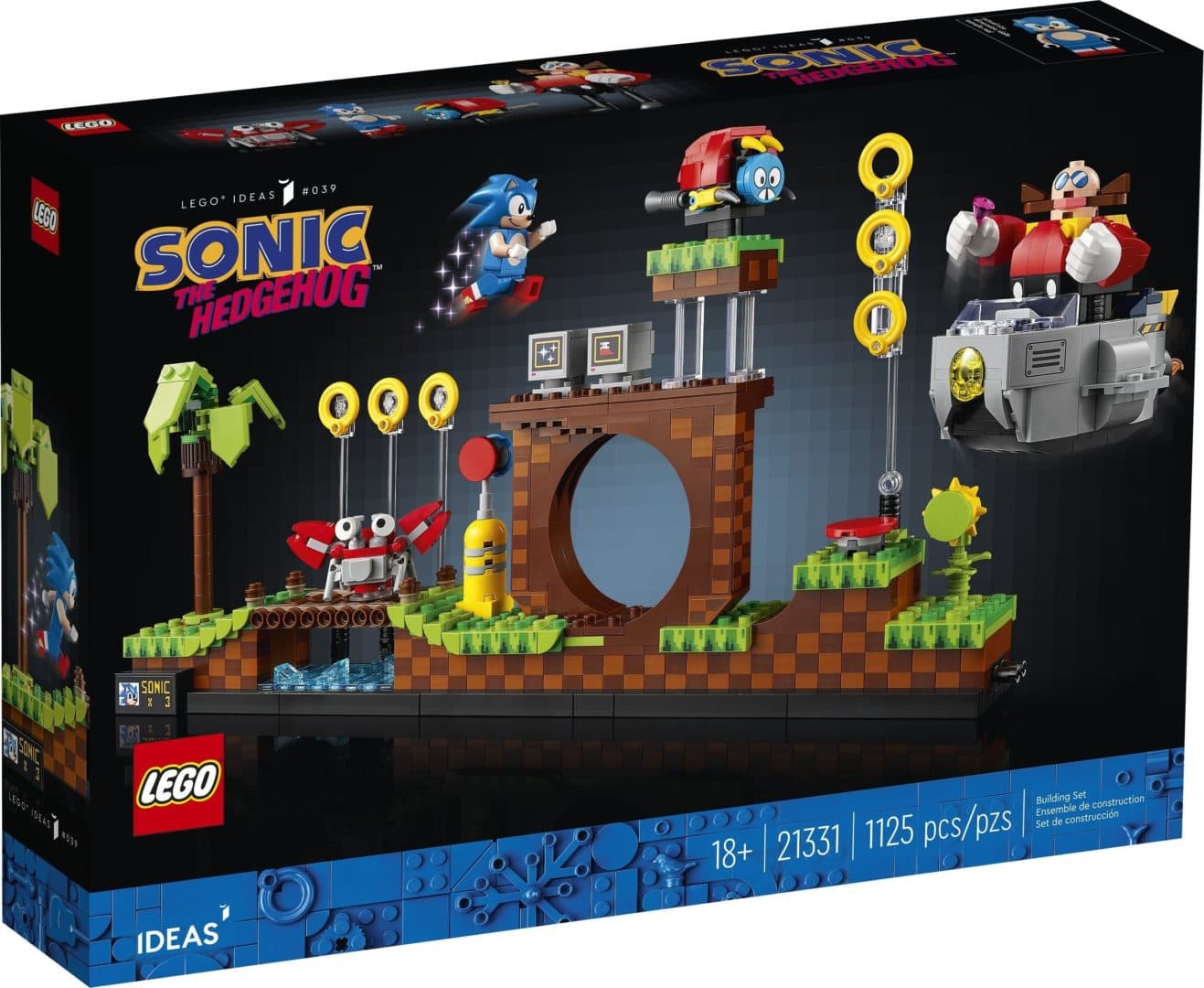 LEGO 21331 Sonic The Hedgehog™ - Green Hill Zone