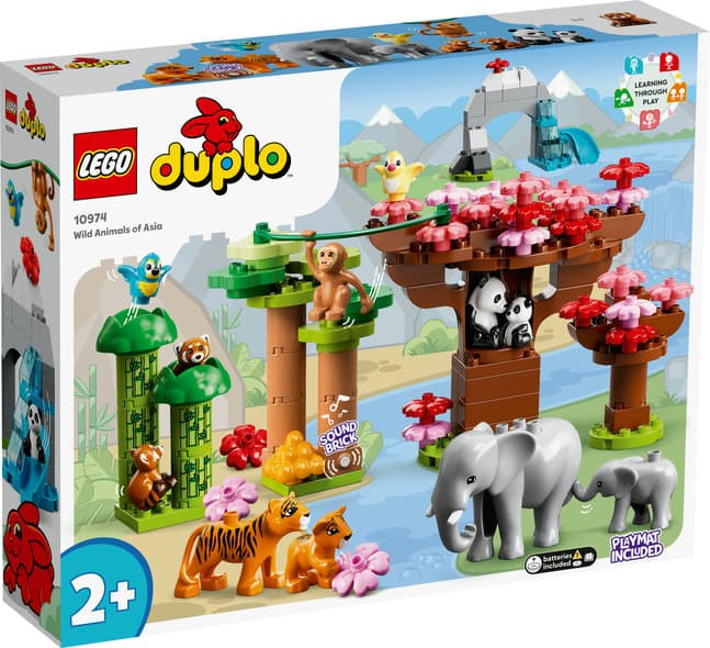 LEGO DUPLO 10974 Aasian Villieläimet