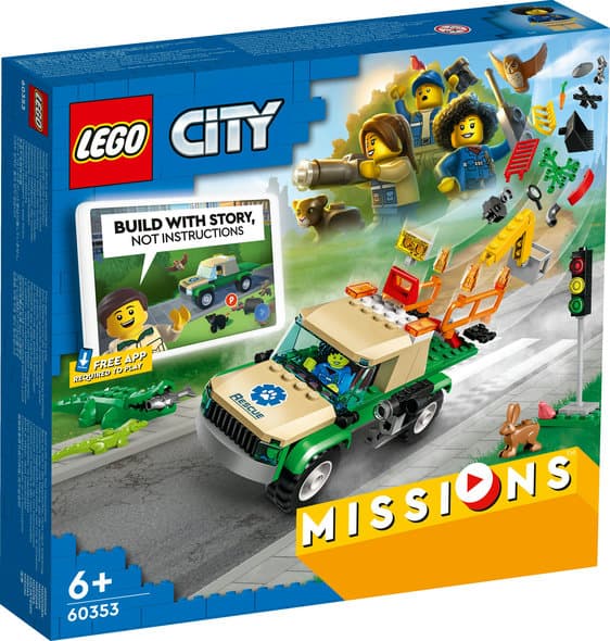 LEGO City 60353 Villieläinten Pelastustehtävä