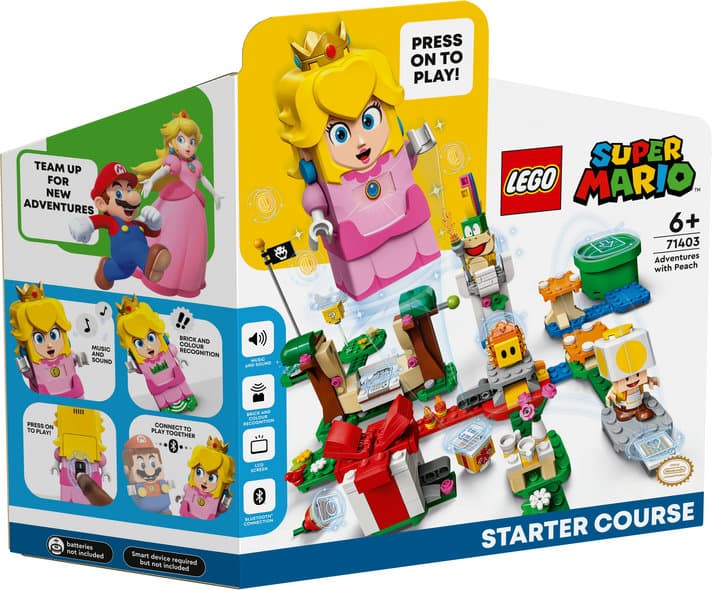 LEGO Super Mario 71403 Seikkailut Peachin Kanssa -Aloitusrata