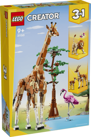 LEGO Creator 31150 Safarin Villieläimet