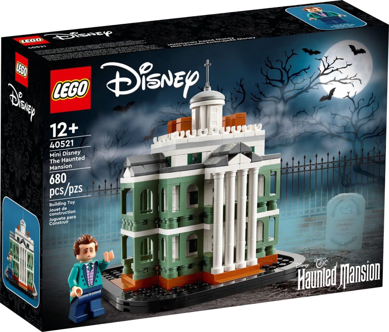 LEGO 40521 Minikokoinen Disney -Kummituskartano