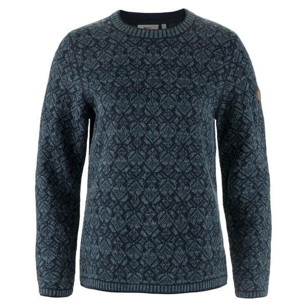 SNOW ROUND NECK SWEATER W