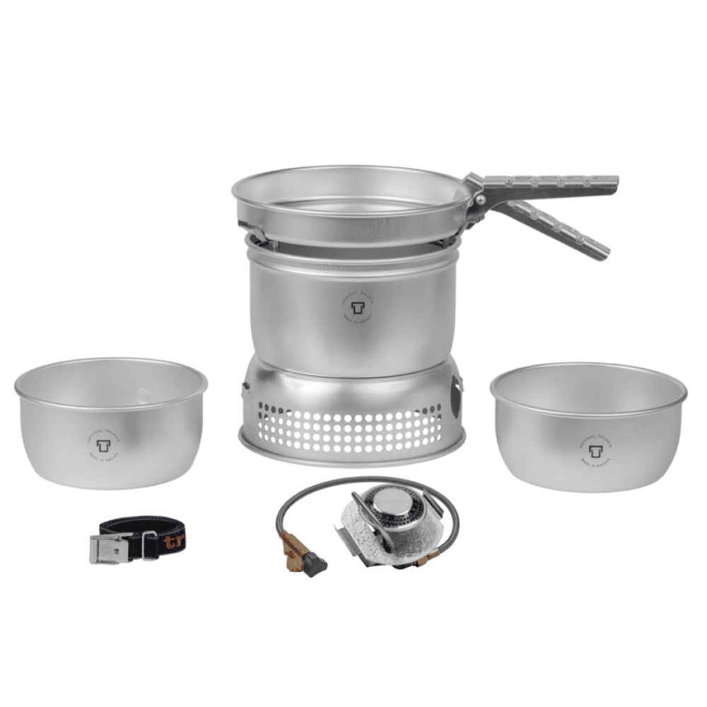 Trangia 27-1 UL/GB retkikeitin kaasupolttimella