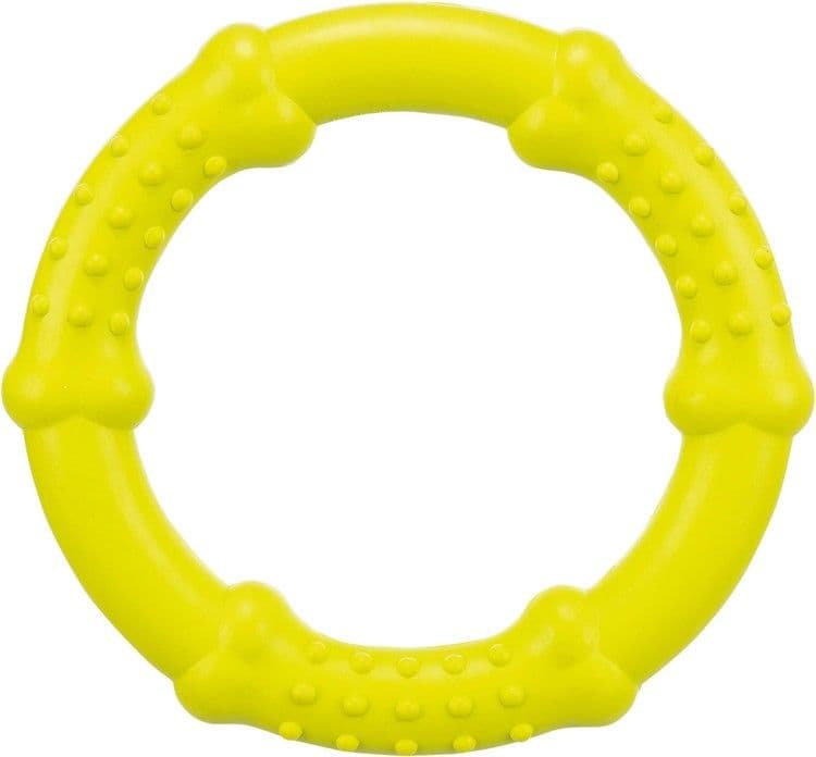 Trixie kelluva koiranlelu, ø15 cm, lime
