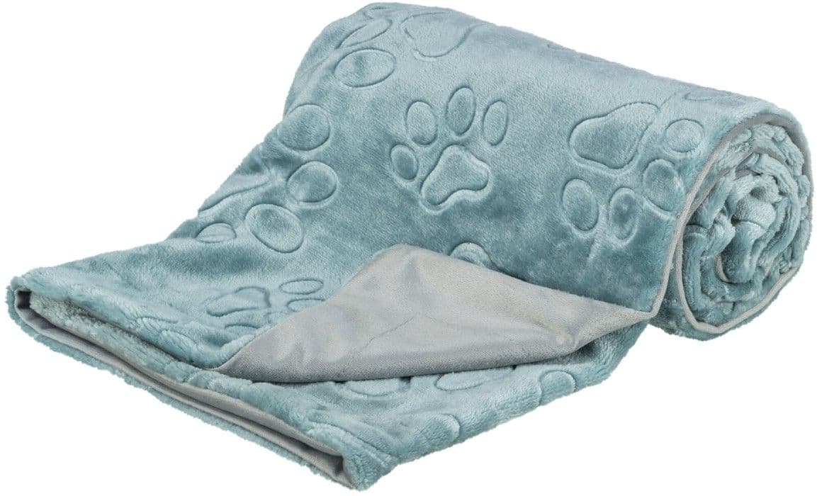 Trixie Barry viltti Soft Plysch 70 x 50 cm sininen/harmaa