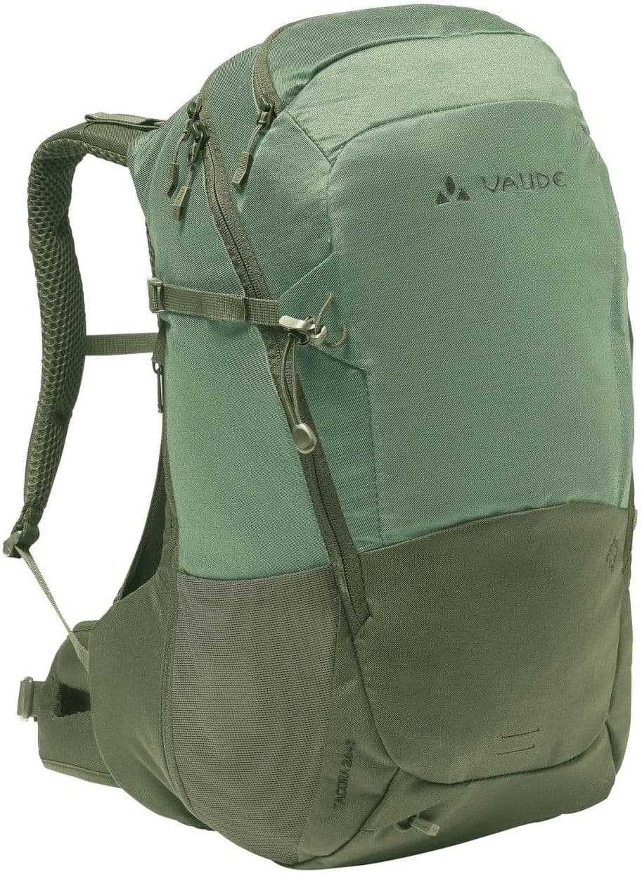 Vaude Tacora 26+3 naisten reppu, harmaavihreä