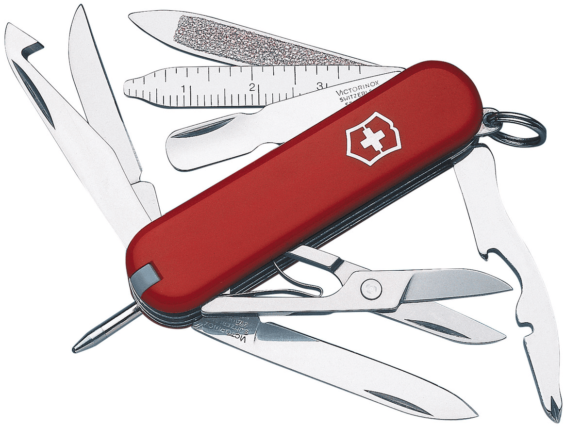 Victorinox MiniCamp monitoimityökalu, punainen