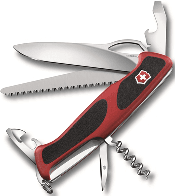 Victorinox RangerGrip 79 monitoimiveitsi, musta/punainenRed/Black
