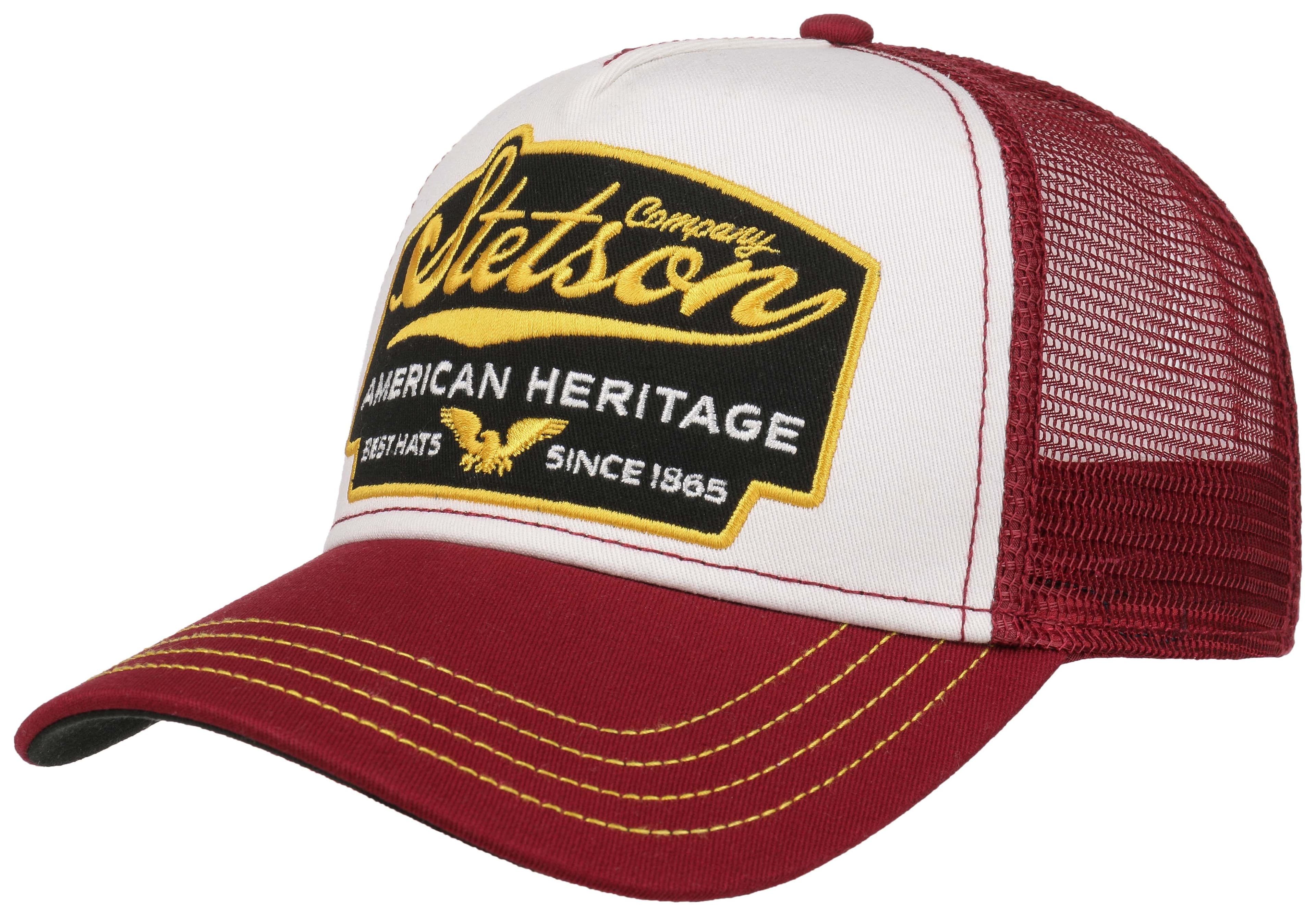 Stetson Trucker Cap lippalakki, American Heritage Red