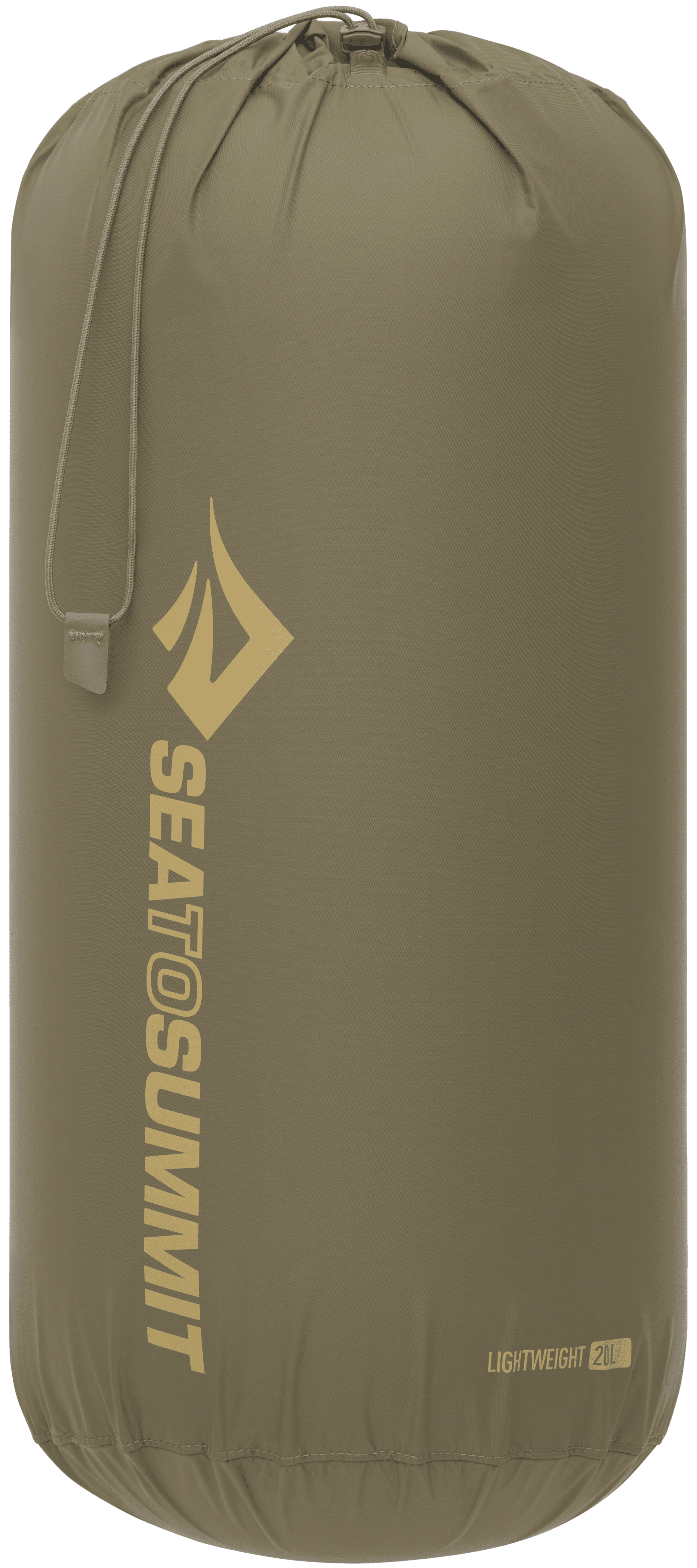 Sea to Summit Eco Lightweight Stuffsack pakkauspussi, oliivinvihreä, 20L
