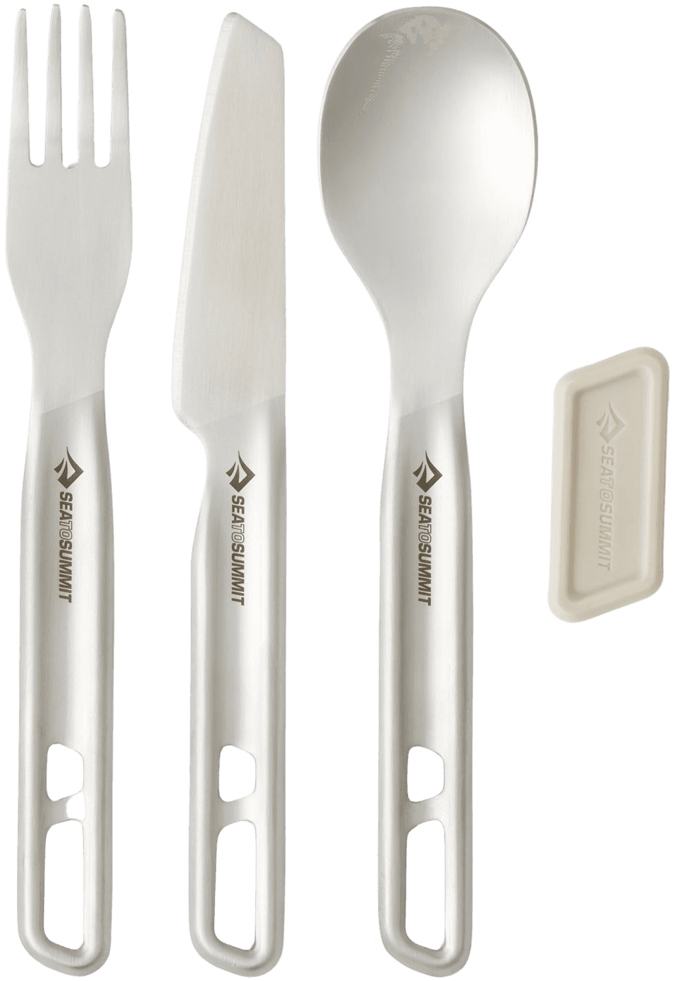Sea to Summit Detour Stainless Steel Cutlery Set aterinsetti, kolmiosainen