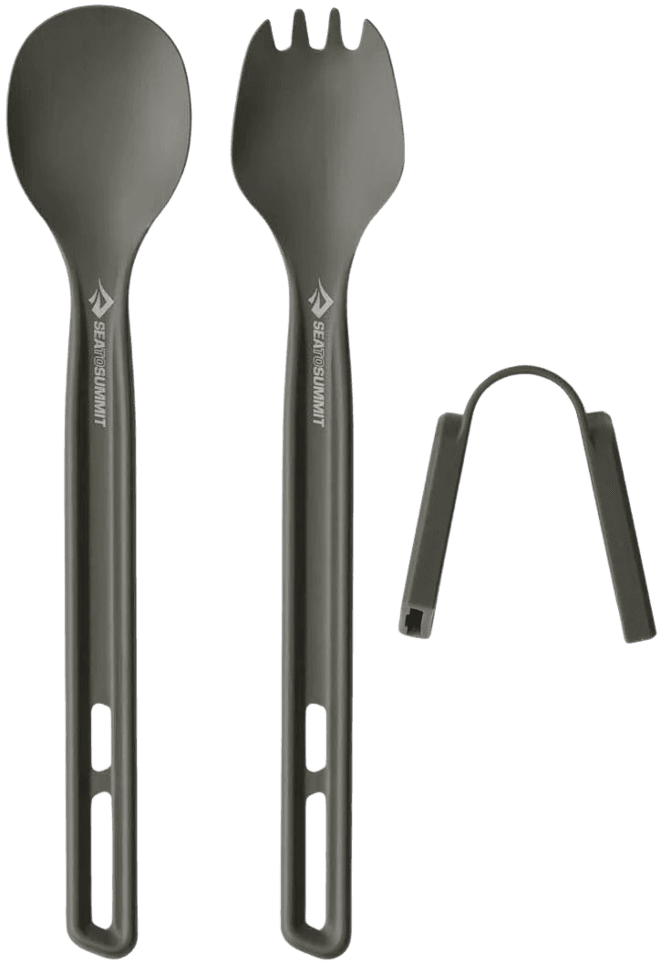 Sea to Summit Frontier UL Cutlery Set Long Handle Spoon And Spork aterinsetti, kaksiosainen