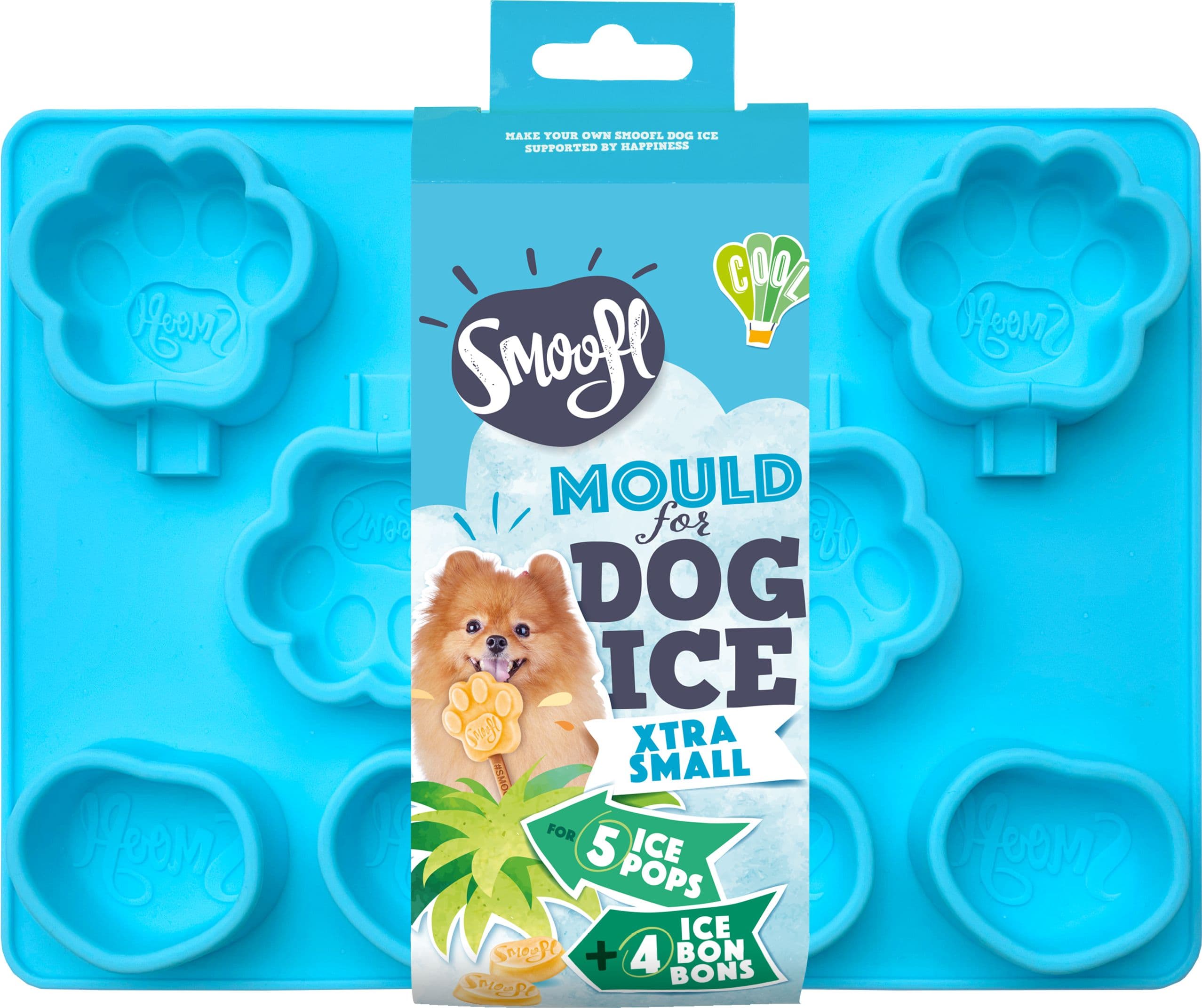 Smoofl Dog Ice Form muotit koiran jäätelölle