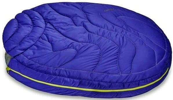 RuffWear Highlands Dog Sleeping Bag Huckleberry Blue