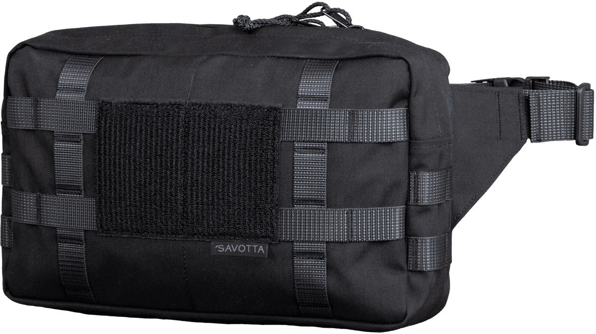 Savotta Askare Hip Pack vyölaukku, Black