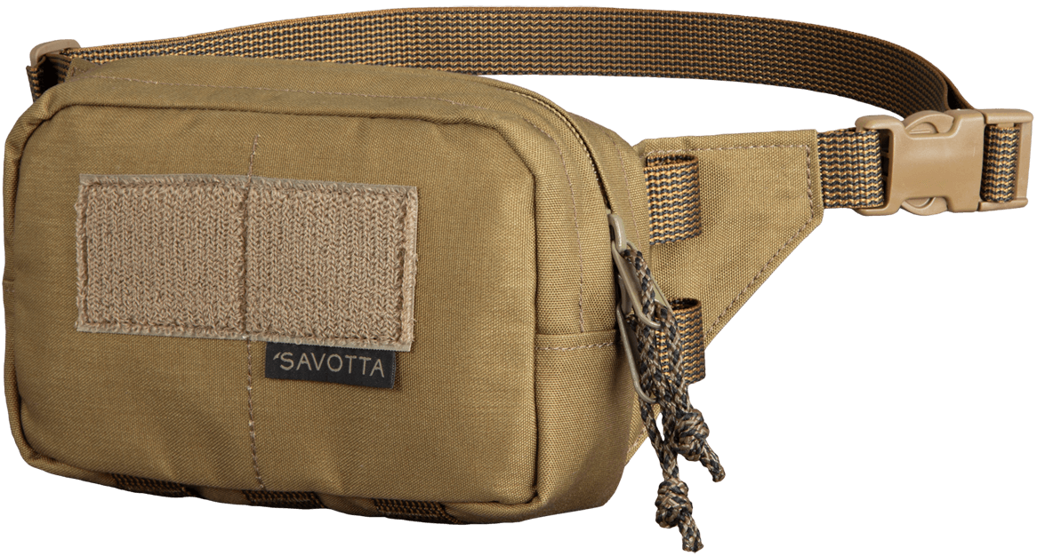 Savotta Kukkaro Hip Pack vyölaukku, ruskea
