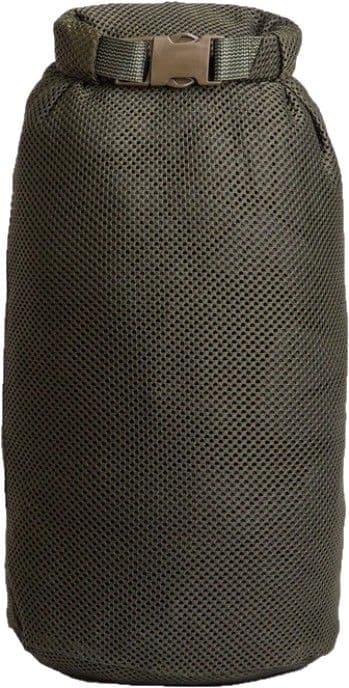 Savotta Rolltop Stuffsack Mesh pakkauspussi, 10L, vihreä