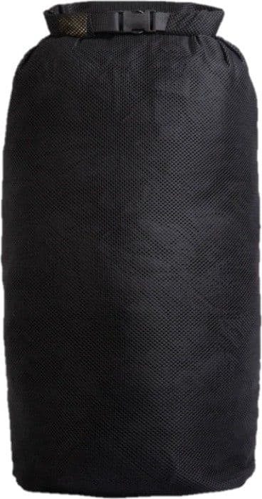 Savotta Rolltop Stuffsack Mesh pakkauspussi, 40L, musta