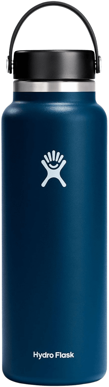 Hydro Flask HydroFlask Insulated Wide Mouth Flex juomapullo, 1180 ml, tummansininen
