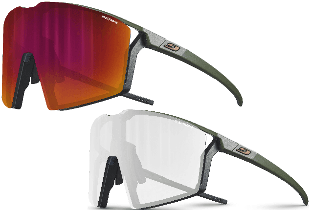 Julbo Edge Army/Black Spectron 3CF + SP0 aurinkolasit