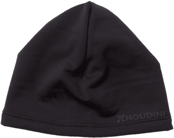 Houdini Power Top Hat fleecepipo, musta