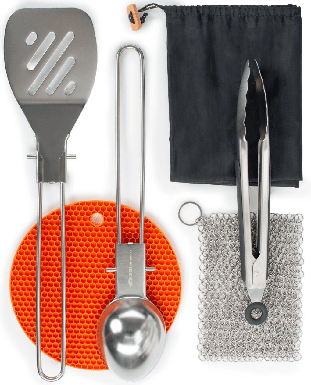 GSI Outdoors Chef Tool Set viisiosainen setti