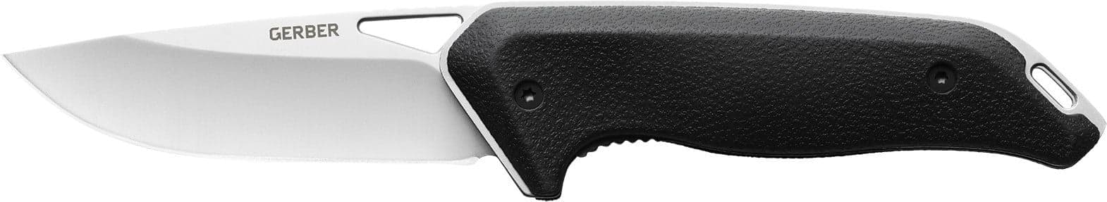 Gerber Moment Folder Drop Point Fine Edge Black