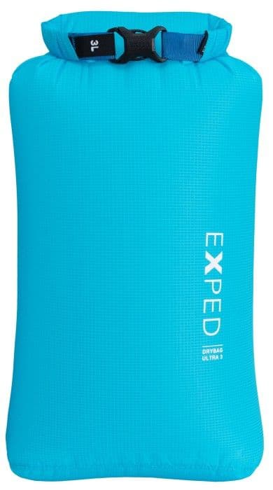 Exped Drybag Ultra 3 kuivapussi, Cyan