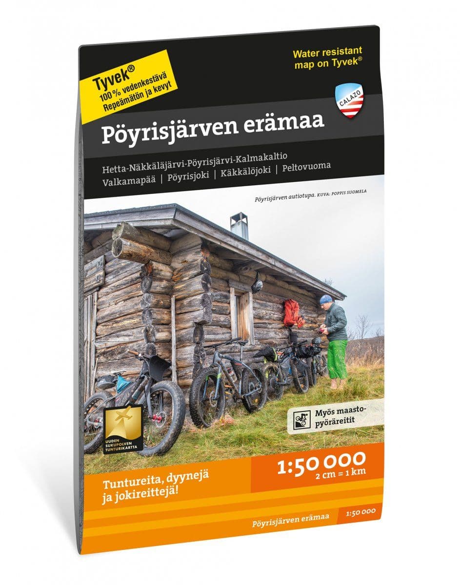 Calazo Pöyrisjärvi 1:50 000