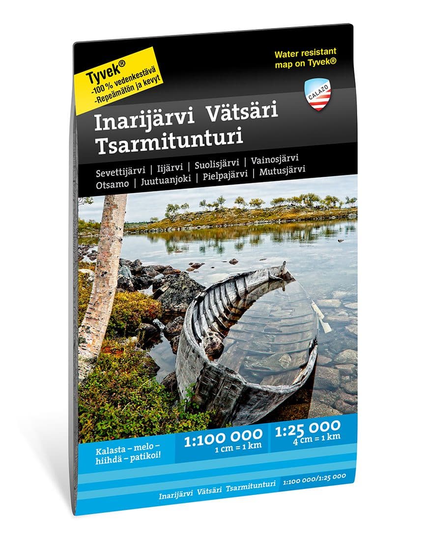 Calazo Inarijärvi 1:100 000/25 000