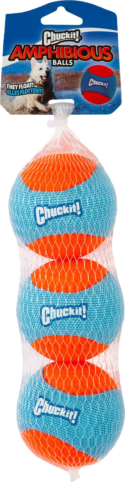 Chuckit! kelluvat pallot, 3-pack