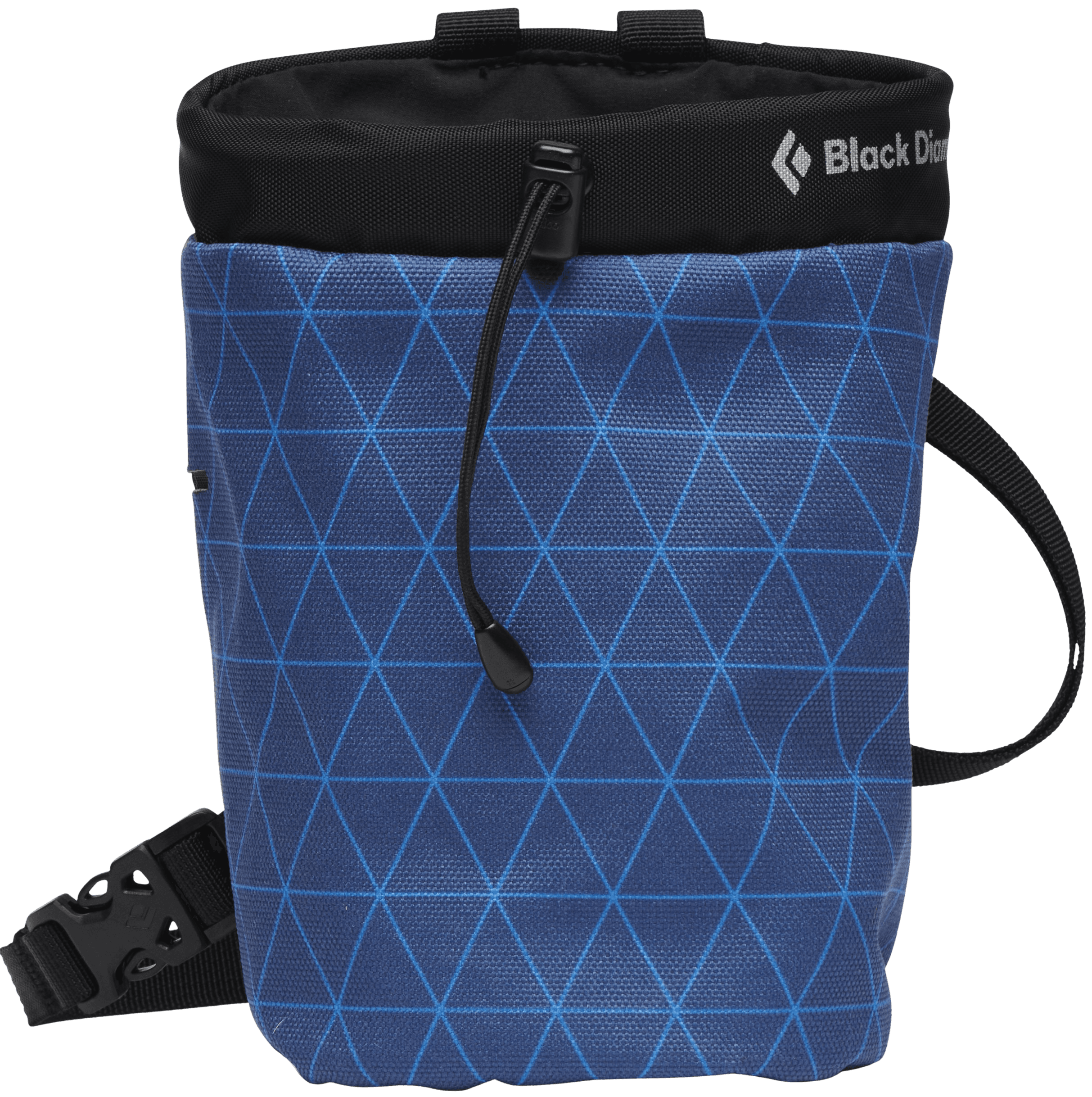 Black Diamond Gym Chalk Bag mankkapussi, Ultra Blue Triangle