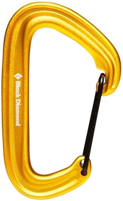 Black Diamond Litewire karabiinihaka, keltainen