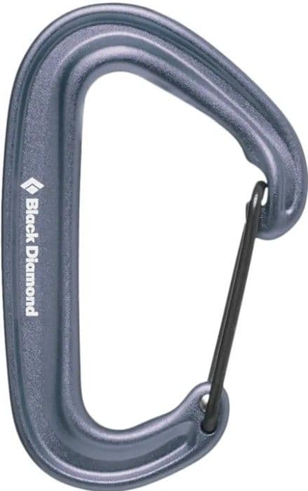 Black Diamond Litewire karabiinihaka, harmaa