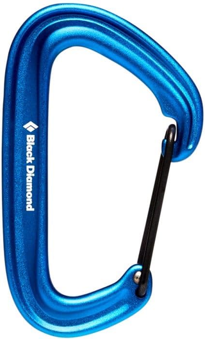 Black Diamond Litewire karabiinihaka, sininen