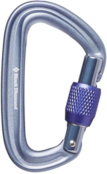 Black Diamond Liteforge Screwgate karabiinihaka, harmaa
