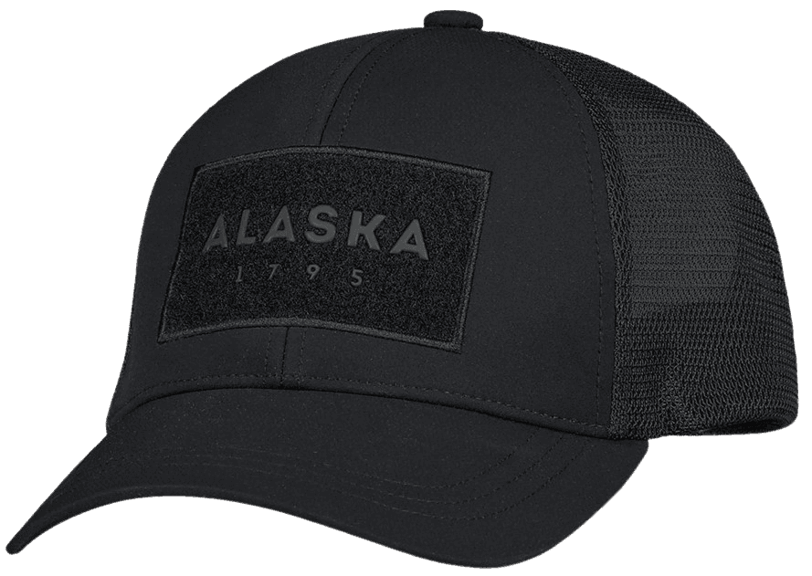 Alaska 1795 Trucker Cap lippalakki, musta