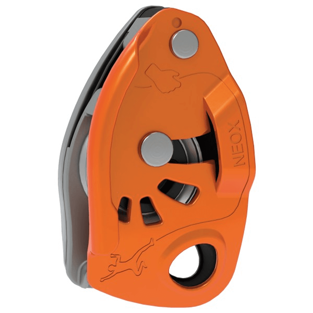 Petzl Neox Belay Device köysijarru, Orange