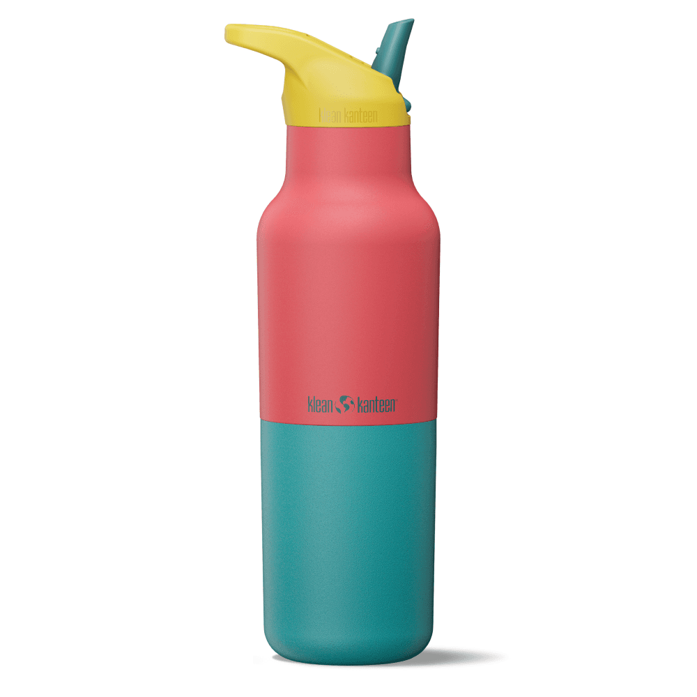 Klean Kanteen Rise Vacuum Classic 473Ml (W/ Flip Seal Sport) Cayenne Kaleidoscope