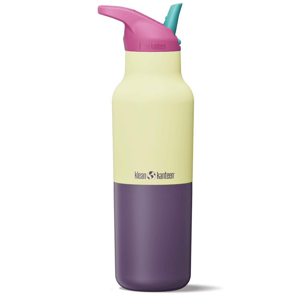 Klean Kanteen Rise Vacuum Classic 473Ml (W/ Flip Seal Sport) Wax Yelow Kaleidoscope