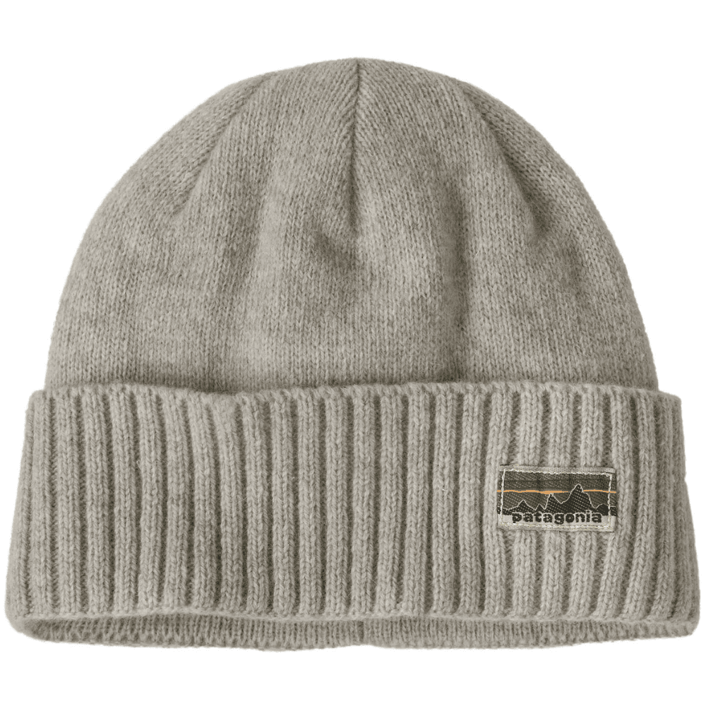 Patagonia Brodeo Beanie OG Legacy Label: Crisp Grey