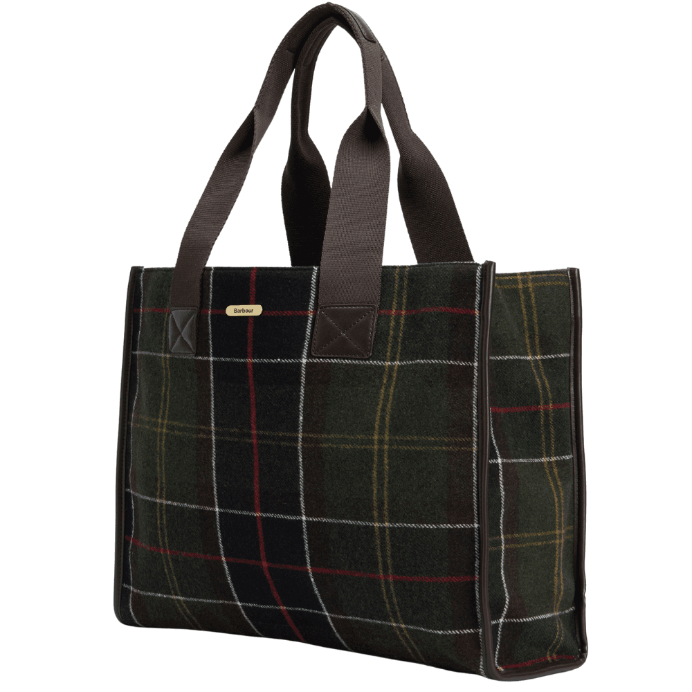 Barbour W's Turnberry Tartan Tote Bag Classic Tartan